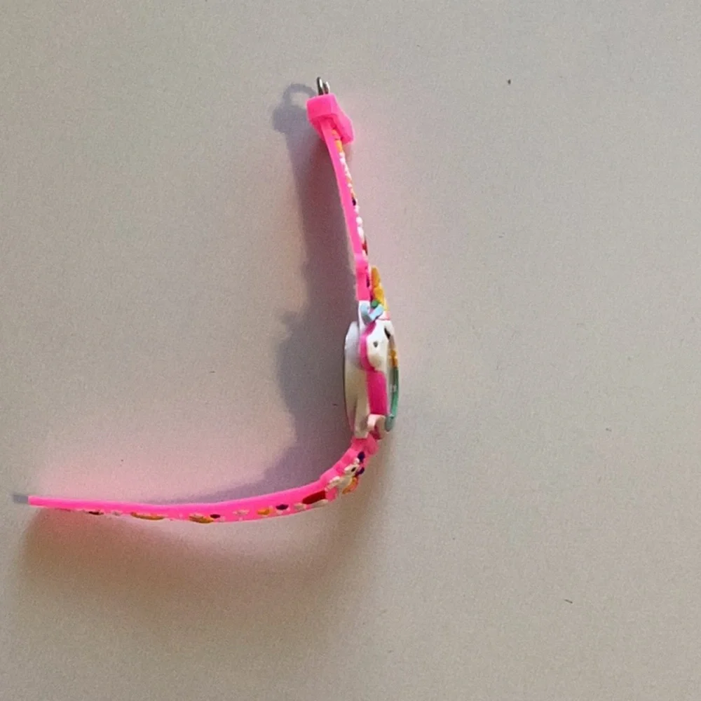 Pink Children’s Unicorn-Themed Wristwatch